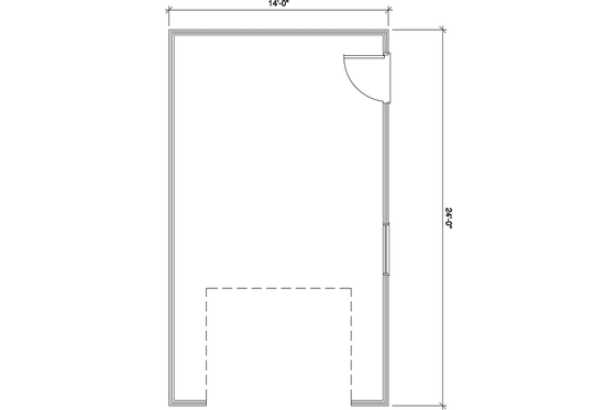 Floor Plan - Main Floor House Plan #410-3606, 0 bath