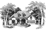 Mediterranean Style House Plan - 3 Beds 2.5 Baths 1978 Sq/Ft Plan #927-148 