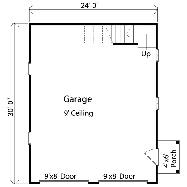 Traditional Floor Plan - Main Floor Plan #22-426