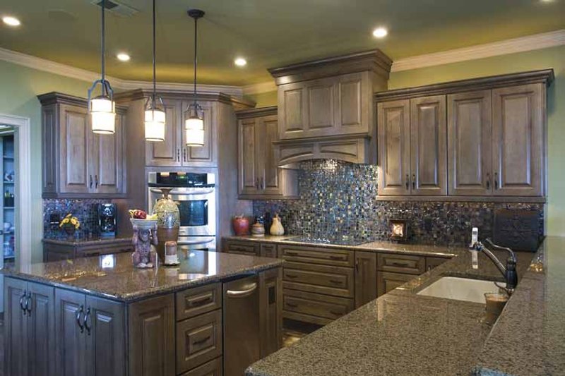 Architectural House Design - Interior - Kitchen for Traditional House Plan #17-3302 - 4 bed, 4.5 bath