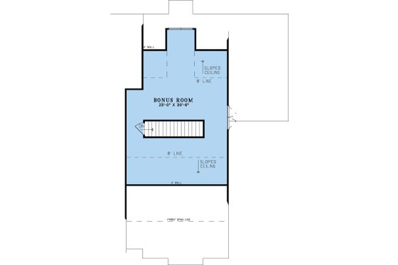 Floor Plan - Upper Floor for Farmhouse House Plan #923-346 - 4 bed, 3.5 bath