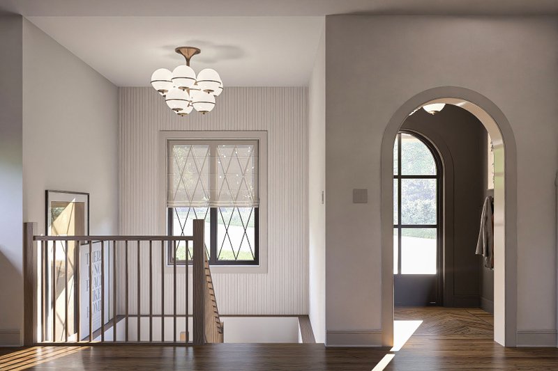 House Design - Interior - Entry 1 for Tudor House Plan #455-373 - 2 bed, 2 bath