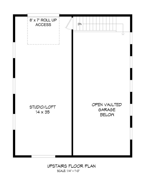 House Design - Contemporary Floor Plan - Upper Floor Plan #932-187