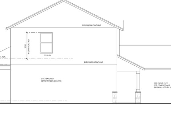 Exterior - Other Elevation for Traditional House Plan #1058-21 - 4 bed, 2.5 bath