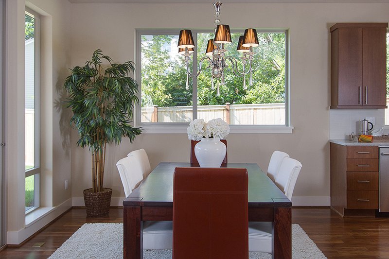 Architectural House Design - Interior - Dining Room for Contemporary House Plan #132-564 - 4 bed, 3 bath