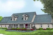 Country Style House Plan - 3 Beds 2.5 Baths 1954 Sq/Ft Plan #11-112 