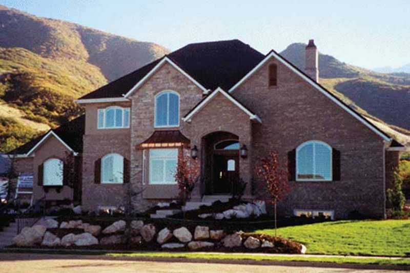Home Plan - Exterior - Front Elevation 3 for Traditional House Plan #945-50 - 5 bed, 3.5 bath