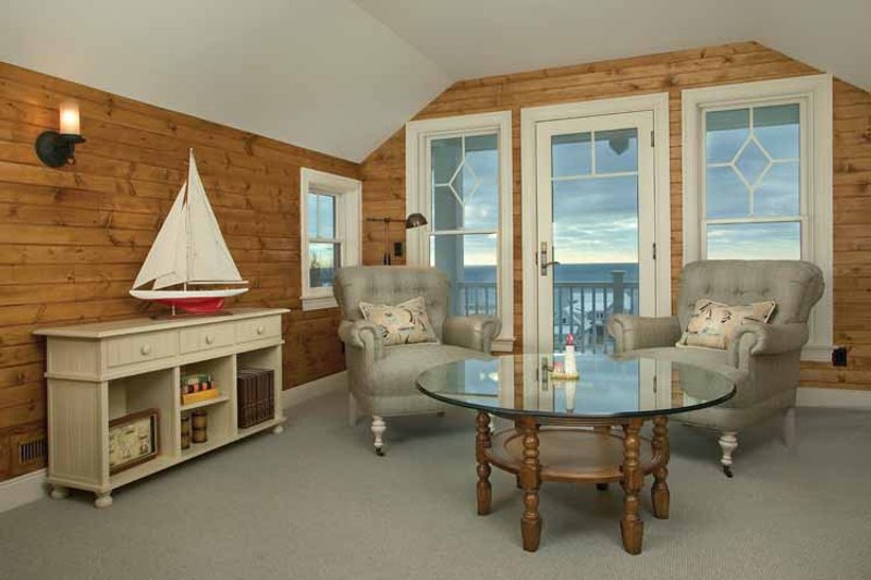 Home Plan - Interior - Family Room 1 for Victorian House Plan #928-53 - 3 bed, 2.5 bath