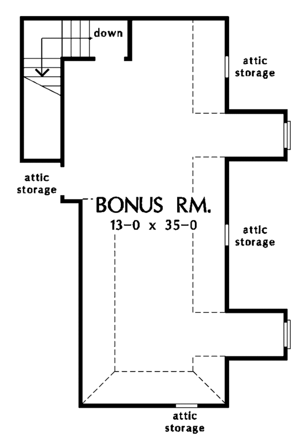 Dream House Plan - Craftsman Floor Plan - Other Floor Plan #929-780