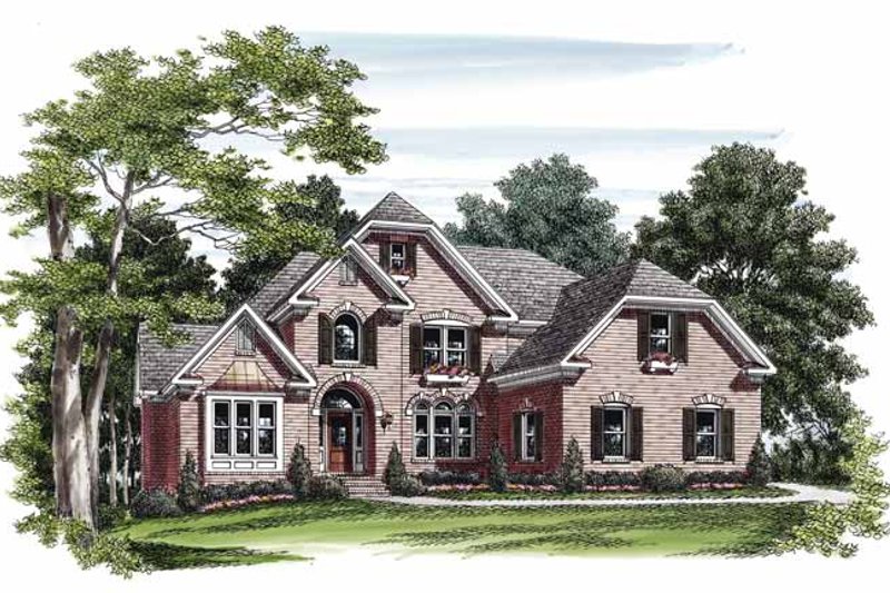 Home Plan - Country Exterior - Front Elevation Plan #927-498