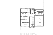 Colonial Style House Plan - 4 Beds 3.5 Baths 1980 Sq/Ft Plan #56-646 