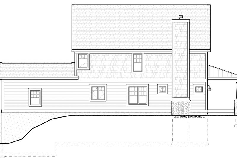 Home Plan - Exterior - Other Elevation 1 for Traditional House Plan #928-17 - 3 bed, 2.5 bath