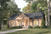 Farmhouse Style House Plan - 3 Beds 2 Baths 1402 Sq/Ft Plan #44-276 