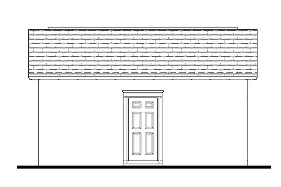 Exterior - Front Elevation 3 for Southern House Plan #1058-75 - 4 bed, 3.5 bath