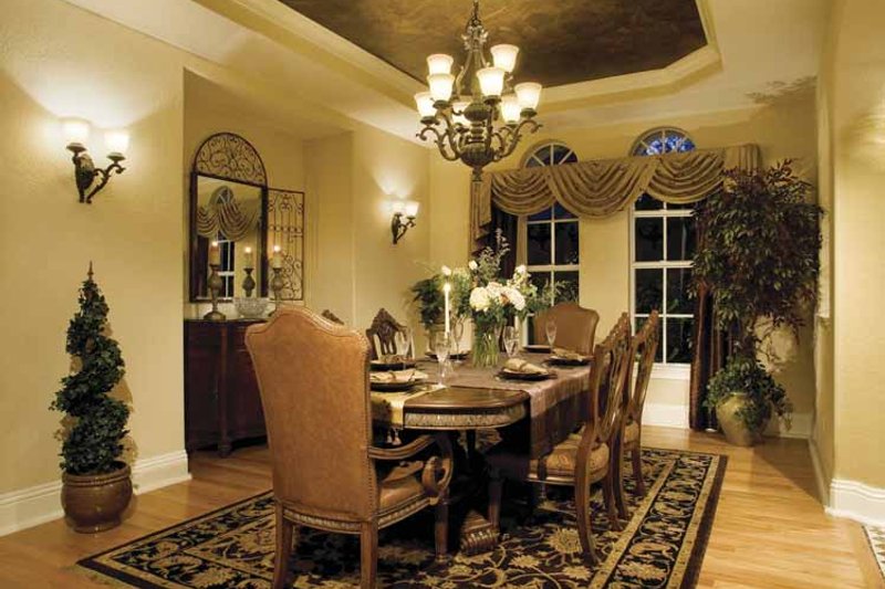 Home Plan - Interior - Dining Room for European House Plan #930-361 - 4 bed, 4.5 bath