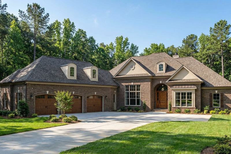 Dream House Plan - Exterior - Front Elevation 3 for European House Plan #17-644 - 4 bed, 4.5 bath