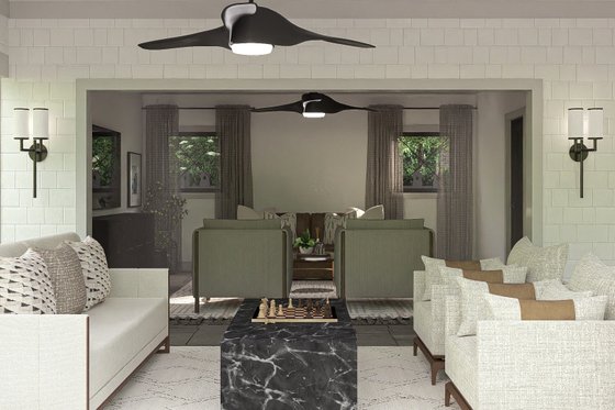 Interior - Other for Craftsman House Plan #455-437, 1 bath