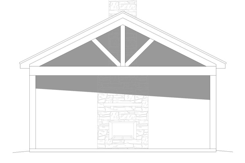House Blueprint - Exterior - Front Elevation 3 for Traditional House Plan #932-523, 0 bath