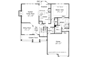 Colonial Style House Plan - 4 Beds 2.5 Baths 2047 Sq/Ft Plan #927-793 Floor 