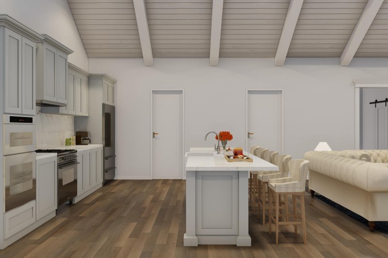 House Design - Interior - Kitchen for Farmhouse House Plan #923-386 - 4 bed, 3 bath