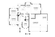 Traditional Style House Plan - 3 Beds 2.5 Baths 2568 Sq/Ft Plan #48-227 