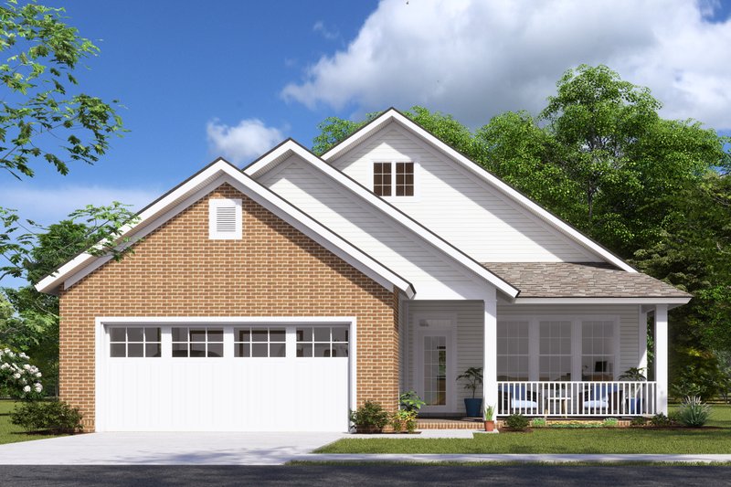 Home Plan - Traditional Exterior - Front Elevation Plan #513-14