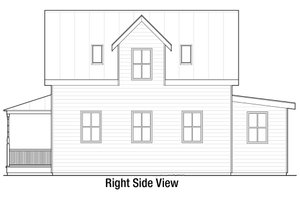 Exterior - Other Elevation 1 for Cottage House Plan #915-6 - 3 bed, 1.5 bath