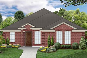 Traditional Exterior - Front Elevation Plan #84-563
