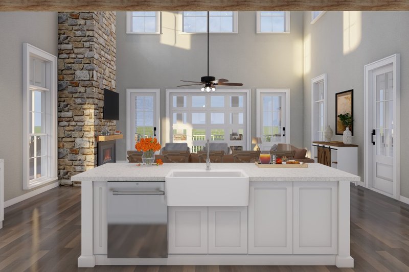 House Plan Design - Interior - Kitchen for Farmhouse House Plan #923-373 - 3 bed, 3.5 bath