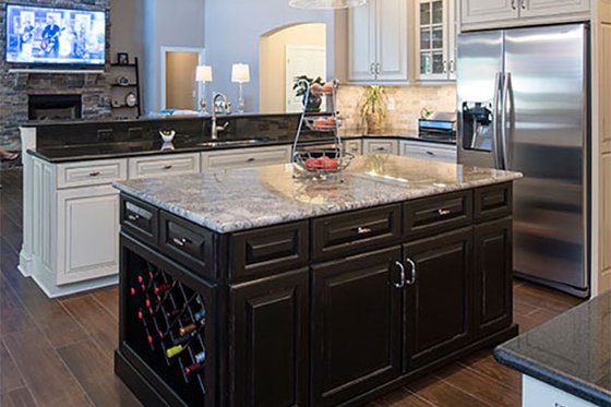 Interior - Kitchen 2 for Craftsman House Plan #929-7 - 4 bed, 3 bath