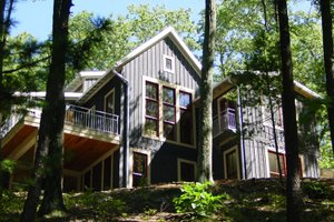 Cottage style Country designed home, elevation photo