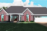 Traditional Style House Plan - 3 Beds 2 Baths 1802 Sq/Ft Plan #81-289 