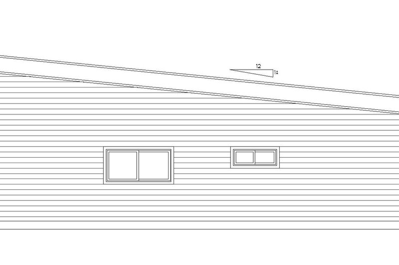House Plan Design - Exterior - Other Elevation 1 for Traditional House Plan #932-488 - 2 bed, 2 bath