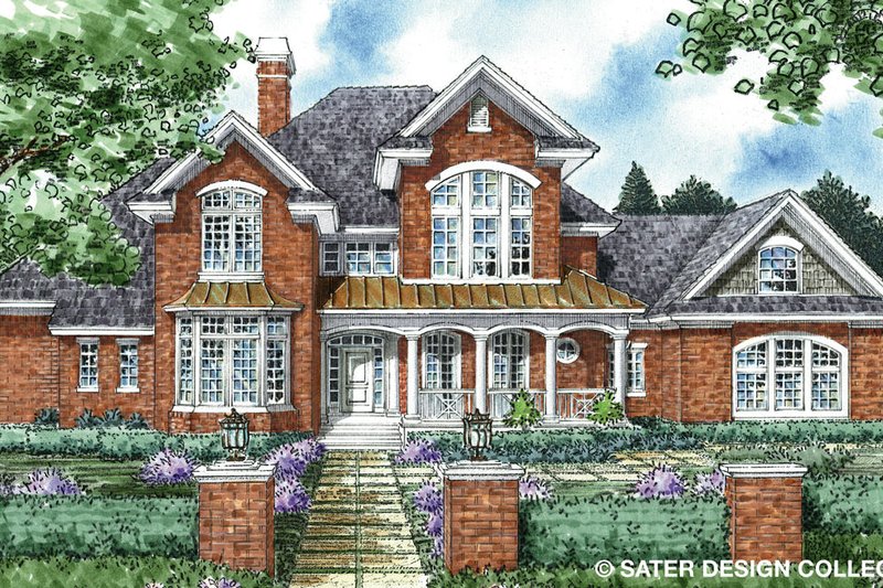Home Plan - Traditional Exterior - Front Elevation Plan #930-261