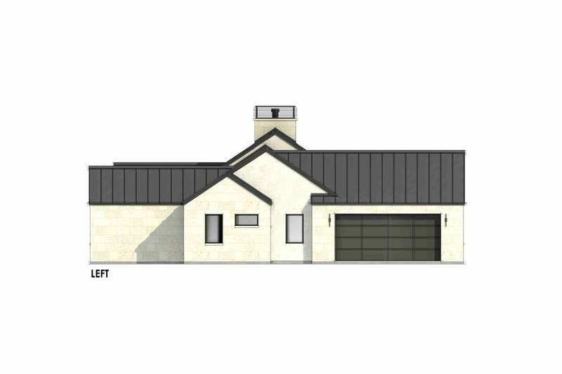 Home Plan - Exterior - Other Elevation for Modern House Plan #1096-53 - 4 bed, 4.5 bath