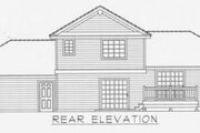 Traditional Style House Plan - 3 Beds 3 Baths 1794 Sq/Ft Plan #112-118 