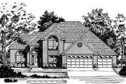 Traditional Style House Plan - 4 Beds 3 Baths 2740 Sq/Ft Plan #40-220 