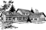 Traditional Style House Plan - 5 Beds 3 Baths 3535 Sq/Ft Plan #60-276 