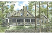 Country Style House Plan - 10 Beds 3.5 Baths 4134 Sq/Ft Plan #17-2917 