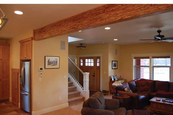 Interior - Entry for Prairie House Plan #895-69 - 3 bed, 2.5 bath