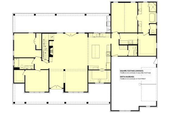 Floor Plan - Other Floor for Farmhouse House Plan #430-384 - 5 bed, 3.5 bath