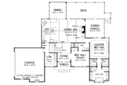 Craftsman Style House Plan - 3 Beds 3 Baths 2652 Sq/Ft Plan #929-702 