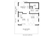 Contemporary Style House Plan - 1 Beds 2 Baths 1248 Sq/Ft Plan #932-881 