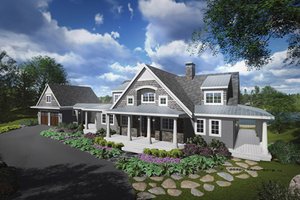 Dream House Plan - Traditional Exterior - Front Elevation Plan #928-262