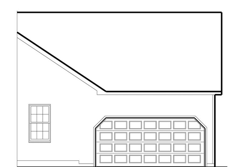 Dream House Plan - Exterior - Other Elevation 2 for Colonial House Plan #1053-68 - 3 bed, 2.5 bath