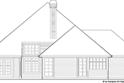 Mediterranean Style House Plan - 3 Beds 2.5 Baths 2089 Sq/Ft Plan #48-716 