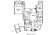 European Style House Plan - 5 Beds 5.5 Baths 5556 Sq/Ft Plan #141-252 