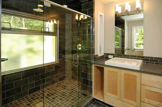 Interior - Master Bathroom 2 for Prairie House Plan #928-38 - 3 bed, 3 bath