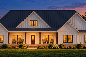 Home Plan - Exterior - Front Elevation for Farmhouse House Plan #1117-55 - 3 bed, 2 bath