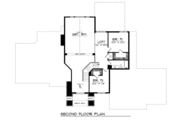 European Style House Plan - 4 Beds 3.5 Baths 3015 Sq/Ft Plan #70-473 